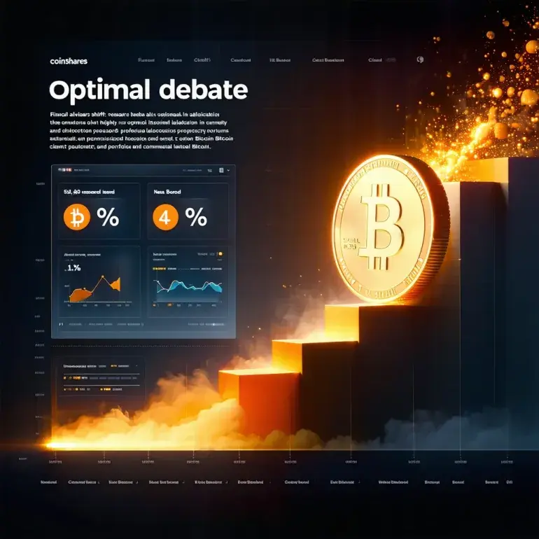 Financial Advisors Shift Bitcoin Debate to Optimal Allocation Levels