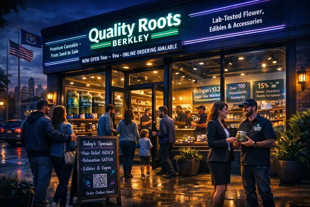 Quality Roots Launches Berkley Retail Site to Boost Local Cannabis Access