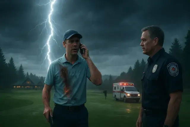 Oregon Golfer Struck by Lightning Survives, Reminding Outdoor Workers to Read the Sky