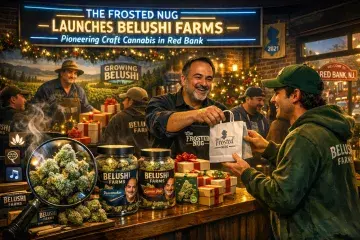 The Frosted Nug Launches Belushi Farms, Pioneering Craft Cannabis in Red Bank